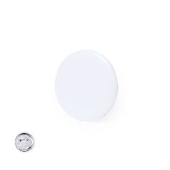 Pin branco grande para impressão Varek