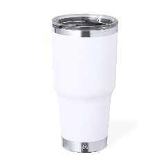 Copo térmico 600 mL em inox reciclado Tobey – foto 3