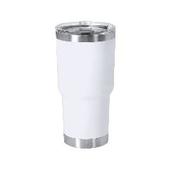 Caneca térmica 600 mL em inox reciclado com pega Paster – foto 3
