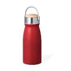 Garrafa térmica 350 mL com tampa em inox e madeira Barns – foto 8
