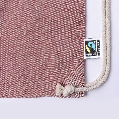 Saco mochila em algodão Fairtrade Riak – foto 2