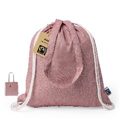 Saco mochila em algodão Fairtrade Riak