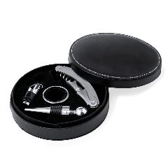 Conjunto de vinho circular em PU Albion – foto 4