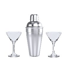 Conjunto de cocktail com shaker e 2 copos Cefiro – foto 7
