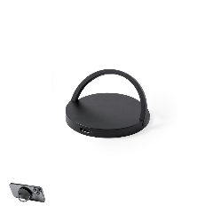 Carregador magnético wireless 15W em alumínio com suporte Bellmer