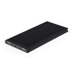 Power bank solar 8000 mAh em alumínio Bernant – foto 3