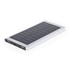 Power bank solar 8000 mAh em alumínio Bernant – foto 4