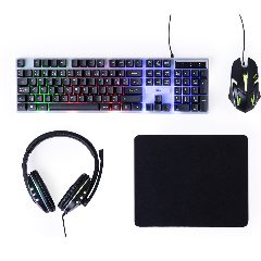 Conjunto gamer com teclado, rato e auscultadores Thrym – foto 3