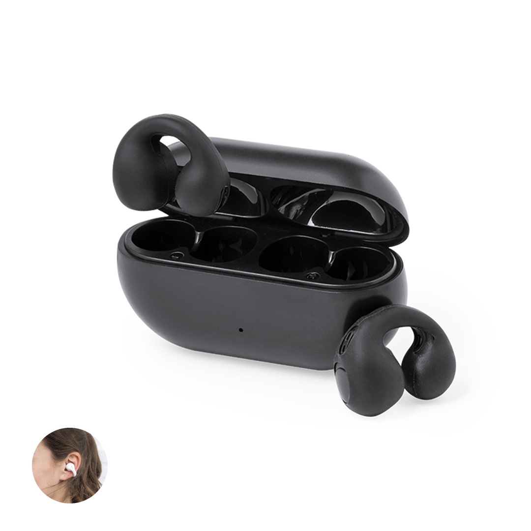 Auriculares open ear Bluetooth 5.3 com clip Gemston