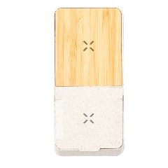 Estação de carga wireless 15W em bambu e palha de trigo Barichen – foto 5