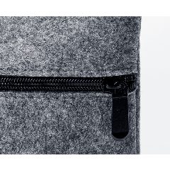 Porta-documentos em feltro RPET para portátil 15 Rickey – foto 5