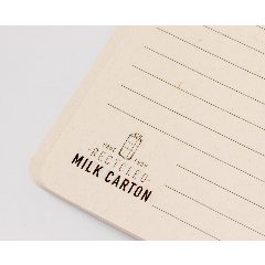 Caderno de pacotes de leite reciclados Agnila – foto 3