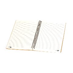Caderno de argolas em papel de pedra 70 folhas Kenta – foto 2