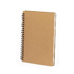 Caderno de argolas em papel de pedra 70 folhas Kenta