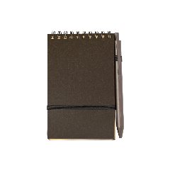 Conjunto de caderno e esferográfica em fibra de café Pacam – foto 5