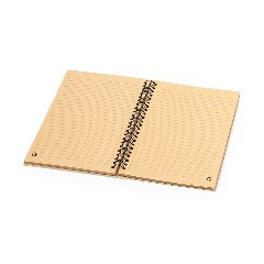 Caderno de argolas A5 em papel de erva Nigmar – foto 3
