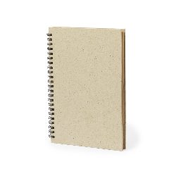 Caderno de argolas A5 em papel de erva Nigmar