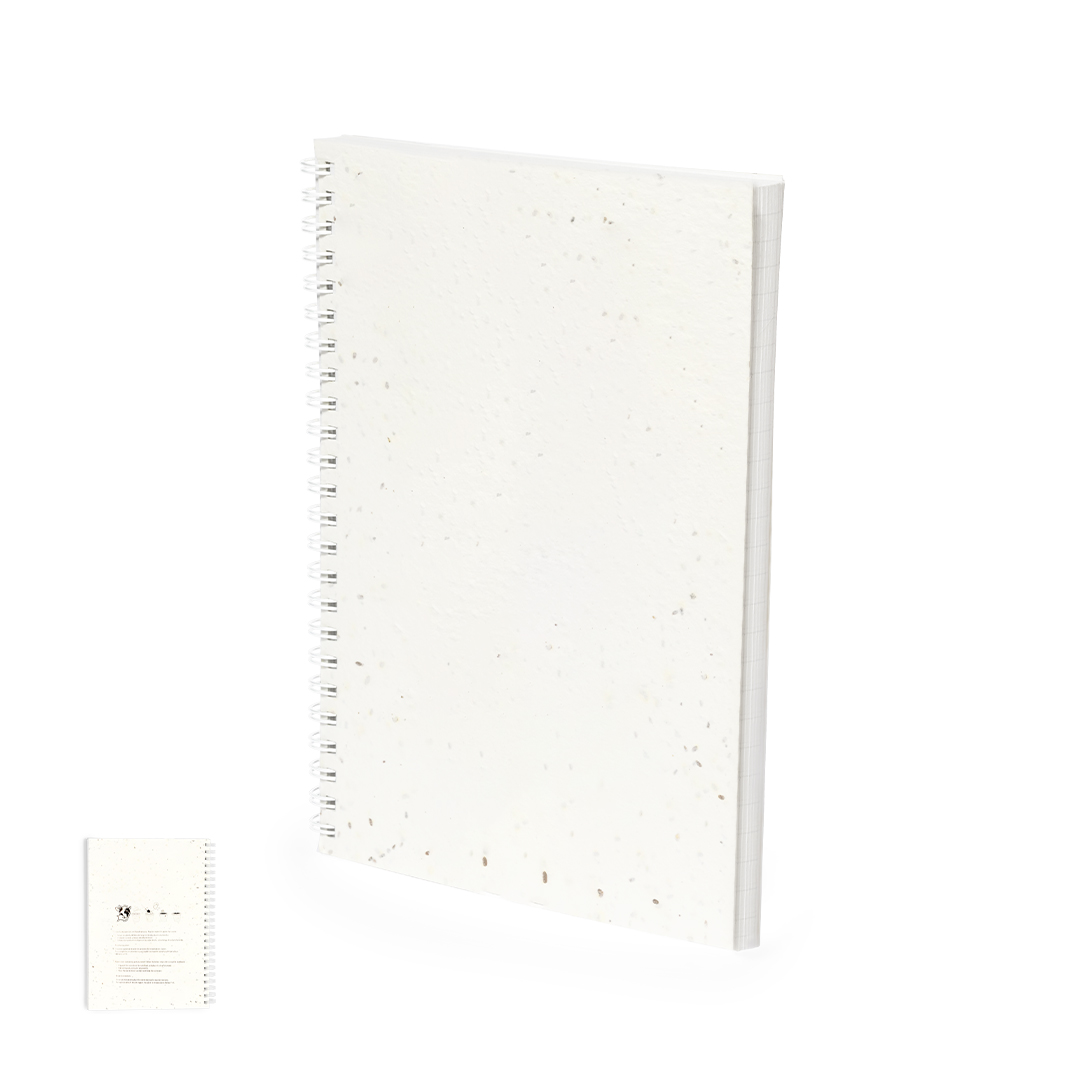Caderno de papel de sementes plantável Bitar