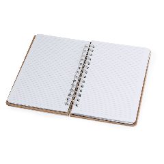 Caderno em cartão reciclado com cápsula de sementes Astrida – foto 3