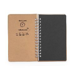 Caderno em cartão reciclado com cápsula de sementes Astrida – foto 5