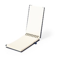 Caderno de argolas em RPET com suporte para telemóvel Alyxa – foto 4