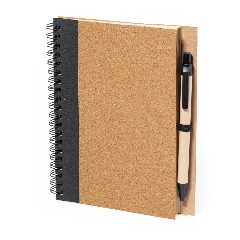 Conjunto de caderno em cortiça e esferográfica Gienah – foto 2