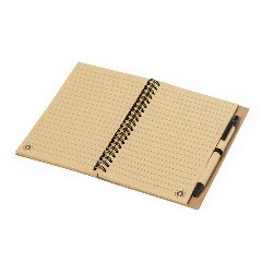 Conjunto de caderno em cortiça e esferográfica Gienah – foto 4