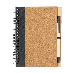 Conjunto de caderno em cortiça e esferográfica Gienah – foto 8