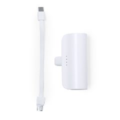 Power bank cilíndrico 5000 mAh com suporte para telemóvel Laford – foto 6