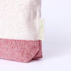 Necessaire em algodão reciclado com base a condizer Velerox – foto 4