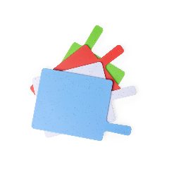 Conjunto de 4 tábuas de corte com suporte Miquelson – foto 3
