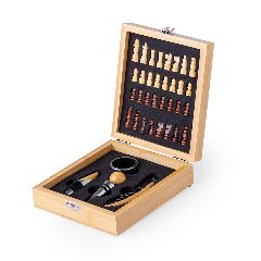 Conjunto de vinho em forma de xadrez Paluk – foto 2