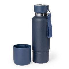 Garrafa térmica 500 mL com pulseira e lanyard Flautrok – foto 3