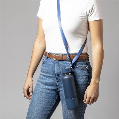 Garrafa térmica 500 mL com pulseira e lanyard Flautrok – foto 5