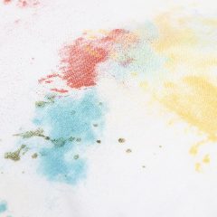 T-shirt em poliéster com estampado de tintas Hearvin – foto 2