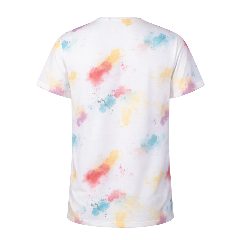 T-shirt em poliéster com estampado de tintas Hearvin – foto 4