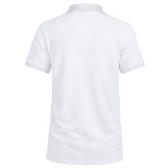 Polo branco em piqué de algodão 220g Koupan – foto 2