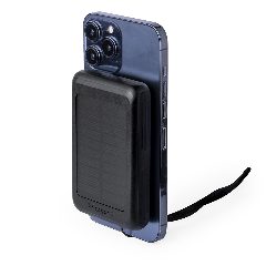 Power bank solar 5000 mAh magnético com wireless 5W Haryin – foto 3