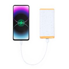 Power bank 5000 mAh em bambu e palha de trigo Coquin – foto 3