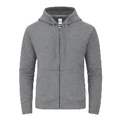 Sweatshirt com capuz e fecho orgânica e reciclada Walder – foto 7