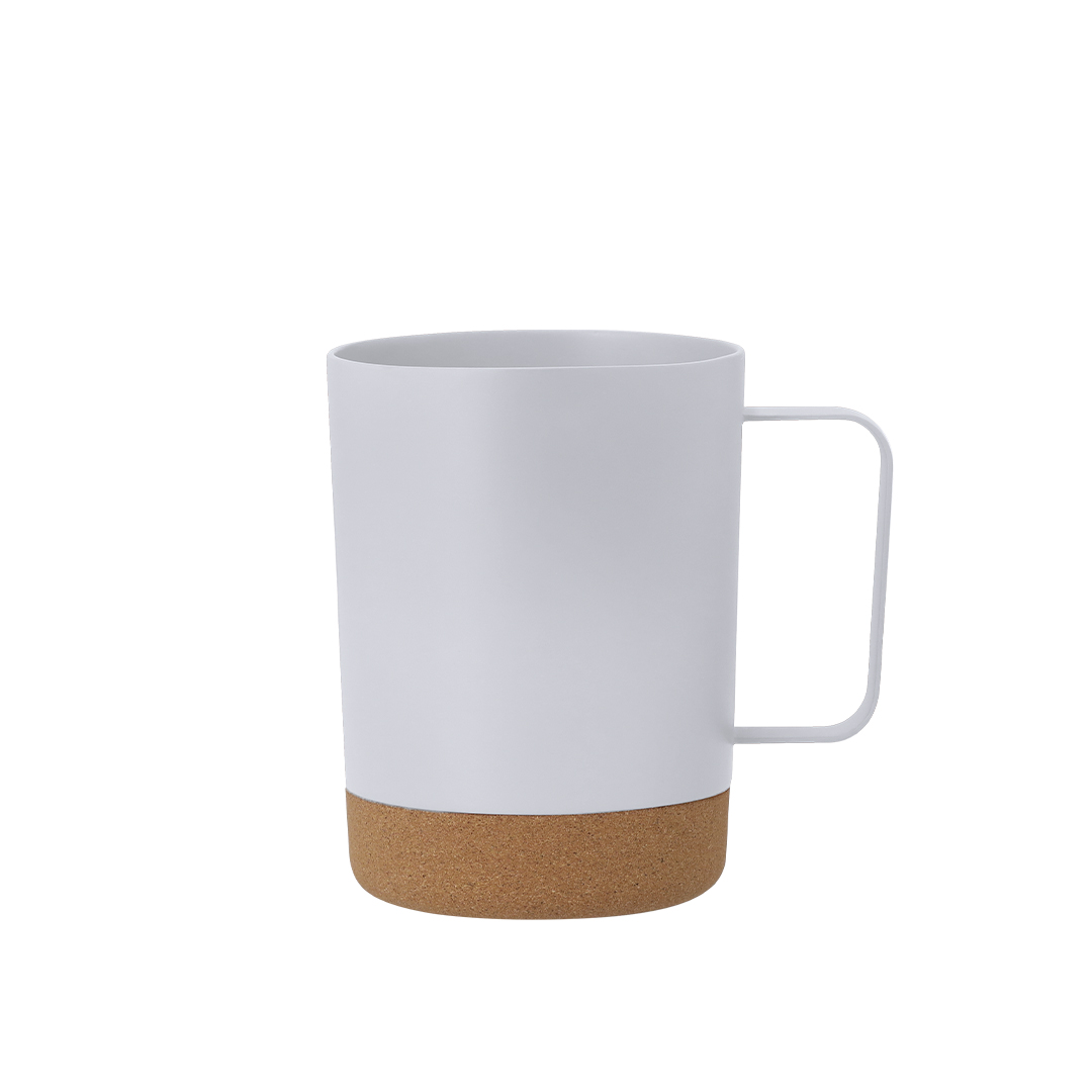 Caneca 400 mL em PP reciclado e cortiça Jurgen