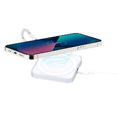 Carregador magnético wireless 15W em alumínio com mosquetão Hidmon – foto 4