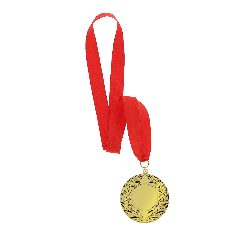 Medalha dourada de 7 cm para gravação laser Binea – foto 2
