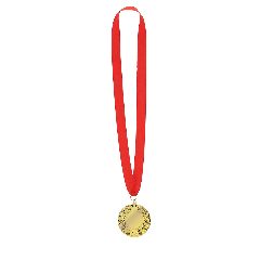 Medalha dourada de 7 cm para gravação laser Binea – foto 4