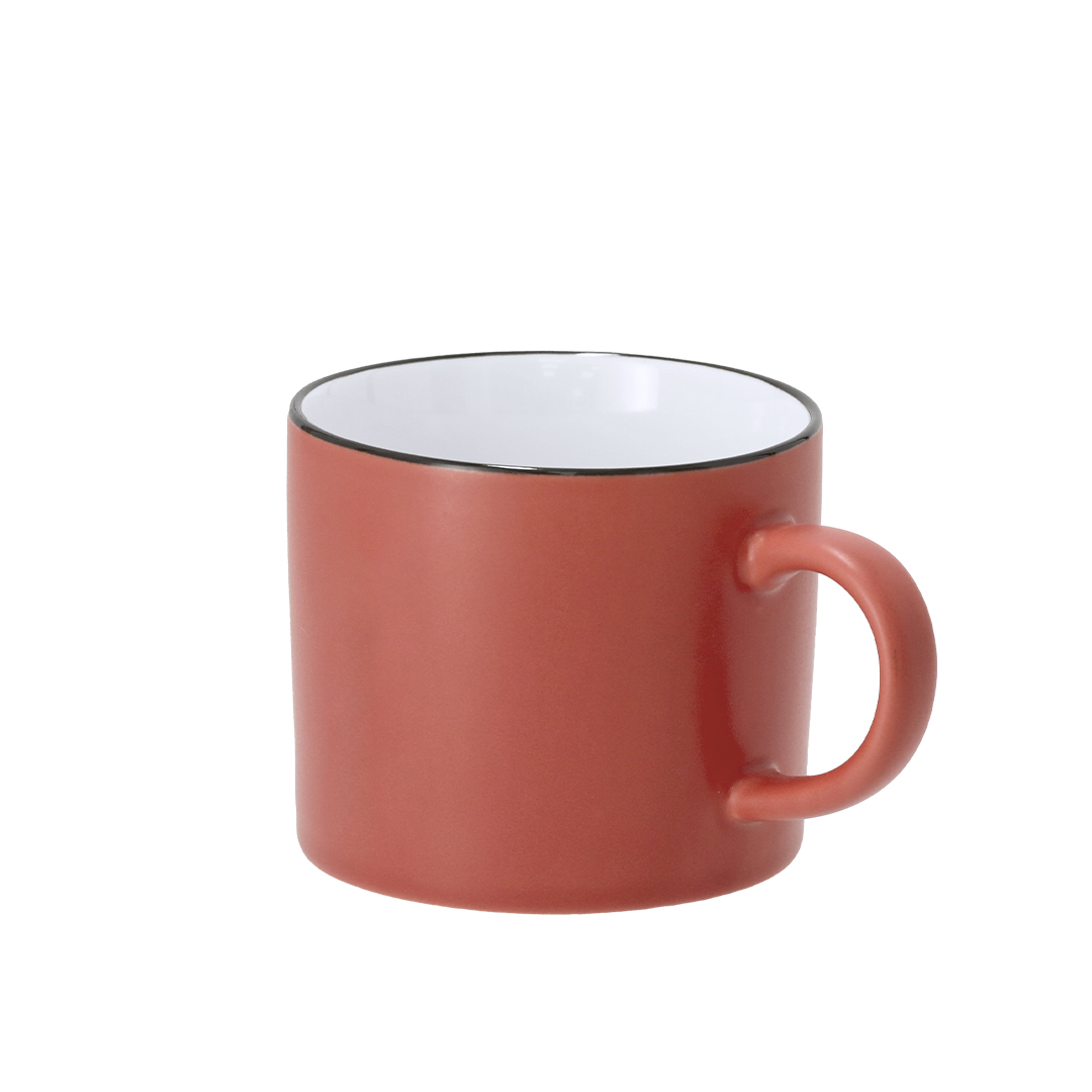 Caneca de cerâmica 400 mL fosca Dumax