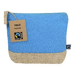 Necessaire em algodão e juta Fairtrade Thilo – foto 3