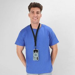 Lanyard porta-telemóvel em poliéster Sailix – foto 5