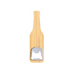 Abre-cápsulas em forma de garrafa em bambu Ceryon – foto 4