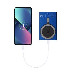 Power bank 5000 mAh magnético com carregador wireless 15W Bertex – foto 5
