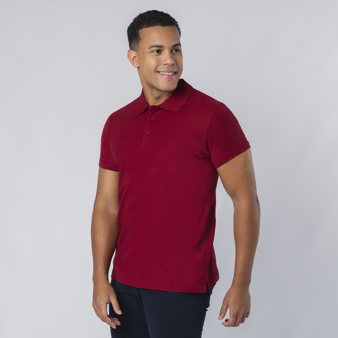 Polo de cor unissexo 200g Chaplin